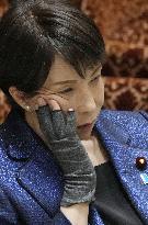 Japan PM Takaichi in parliament