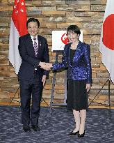 Japan PM Takaichi meets Singapore PM Wong