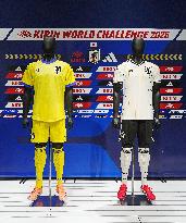 Football: new Japan jerseys