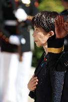 Japan PM Takaichi at Arlington cemetery
