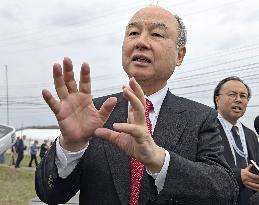 SoftBank Group Chairman Son in Ohio