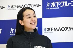 Retired figure skater Mao Asada