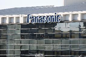 Panasonic signboard and logo