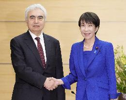 IEA chief in Tokyo