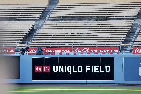 Baseball: Uniqlo Field at Dodger Stadium
