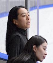 Mao Asada makes coaching debut