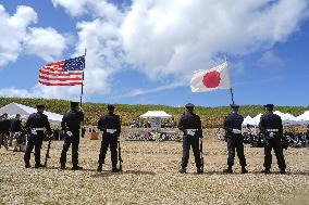 Japan-U.S. ceremony for Battle of Iwojima fallen