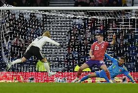 Football: Japan vs. Scotland