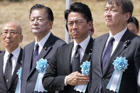 Japan-U.S. ceremony for Battle of Iwojima fallen