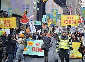 "No Kings" protest in New York