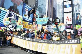 "No Kings" protest in New York