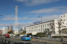 Panasonic exterior, logo, and signboard