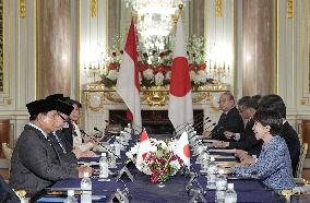 Japanese PM Takaichi and Indonesian President Prabowo