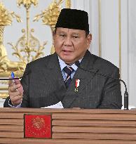 Japanese PM Takaichi and Indonesian President Prabowo