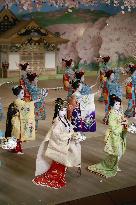 Traditional dance performance in Kyoto
