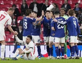 Football: Japan vs. England