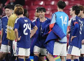 Football: Japan vs. England