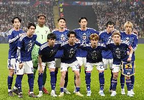 Football: Japan vs. England