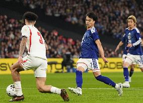Football: Japan vs. England