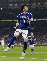 Football: Japan vs. England