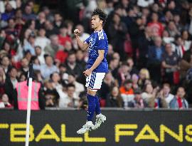 Football: Japan vs. England