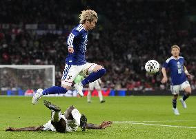 Football: Japan vs. England