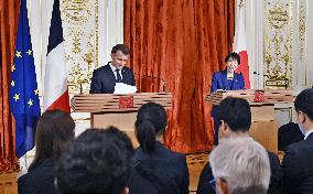 Japan-France summit