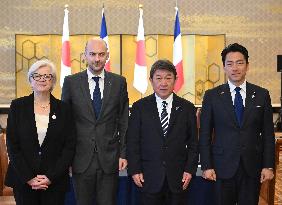 "2 plus 2" Japan-France ministerial meeting