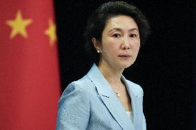 Chinese Foreign Ministry spokeswoman