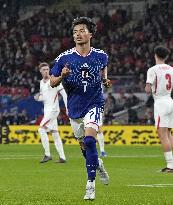 Football: Friendly between Japan vs. England