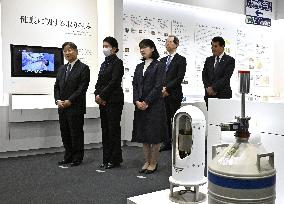 Japan imperial family's trip to Fukushima