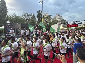 Ekiden road relay in India