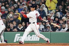 Baseball: Brewers vs. Red Sox