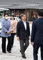 Japan imperial family's trip to Fukushima