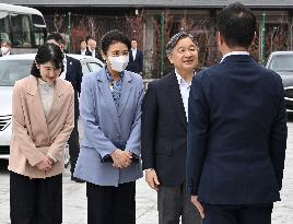 Japan imperial family's trip to Fukushima