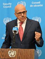 U.N. resolution on boosting safety of Strait of Hormuz