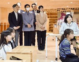 Japan imperial family's trip to Fukushima