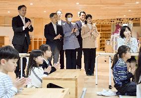 Japan imperial family's trip to Fukushima