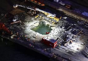 Demolition site in Kawasaki