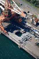 Demolition site in Kawasaki