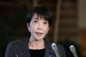 Japan PM Takaichi holds phone talks with Iran president