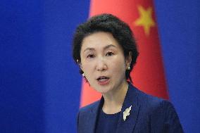 Chinese Foreign Ministry spokeswoman