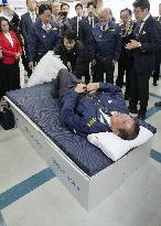 Exhibition of disaster preparedness supplies