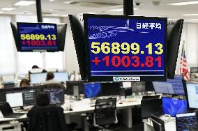 Tokyo stocks rise