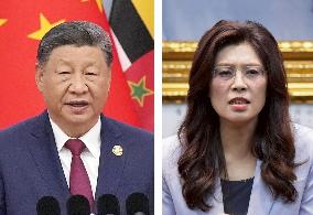 China's Xi meets with Taiwan opposition leader Cheng