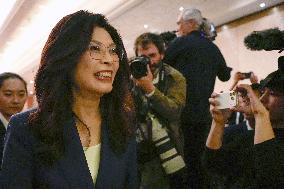 Taiwan opposition leader Cheng meets with Xi