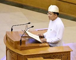 Myanmar's new president
