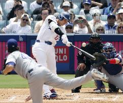 Baseball: Rangers vs. Dodgers