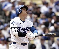 Baseball: Rangers vs. Dodgers