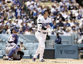 Baseball: Rangers vs. Dodgers